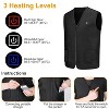 NPolar"USB Heated Vest with 5 Heating Zones for Men & Women - Adjustable Warmth for Winter Outdoors"Black - 2 of 4