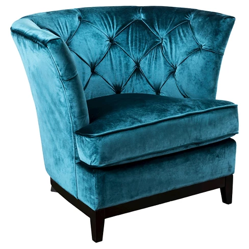 Christopher knight blue online chair