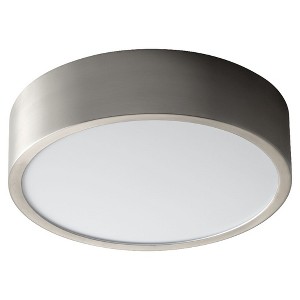 Oxygen Lighting Peepers 1 - Light Flush Mount in  Satin Nickel - 1 of 1