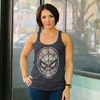 Women's Marvel Spider-Man Floral Print Racerback Tank Top - 2 of 4
