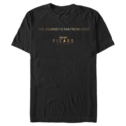 Men s Star Trek Picard The Journey Is Far From Over Picard T shirt Target