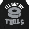 Men's - Instant Message - I'll Get My Tools Graphic Tank Top - 2 of 4