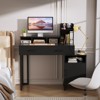 Besiost Vanity Desk with Charging Station, Makeup Table with Storage Drawers, Cabinet - 3 of 4