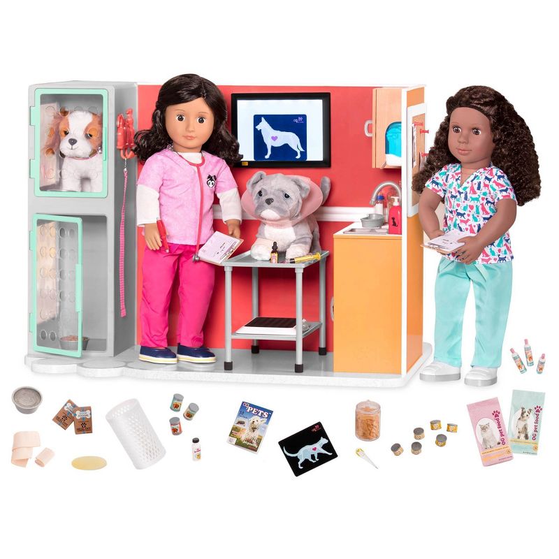 Our Generation Healthy Paws Pet Care Vet Outfit for 18&#34; Dolls, 4 of 6