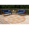 Liora Manne Carmel  Indoor/Outdoor Rug  Sand.. - 4 of 4