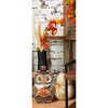 Gallerie II "Give Thanks" Owl Bird with Sunflower Eyes Pumpkin Small Thanksgiving Figure Figurine - 3 of 4