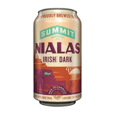 Summit Brewing Nialas Non-Alcoholic Irish Dark - 6pk/12 fl oz cans