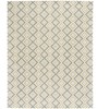 Annie Selke - Dash & Albert Diamond Cove Black Hand Tufted Wool Rug - 2 of 4