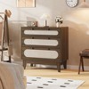 Rattan 3 Drawer Dresser - 2 of 4