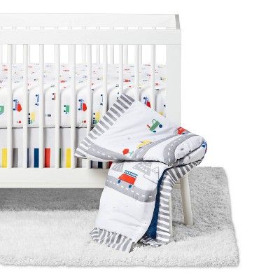 transportation crib bedding