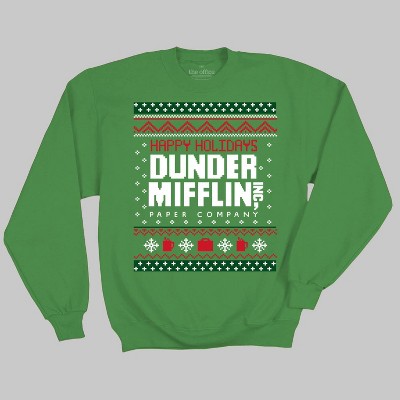 dunder mifflin christmas sweatshirt