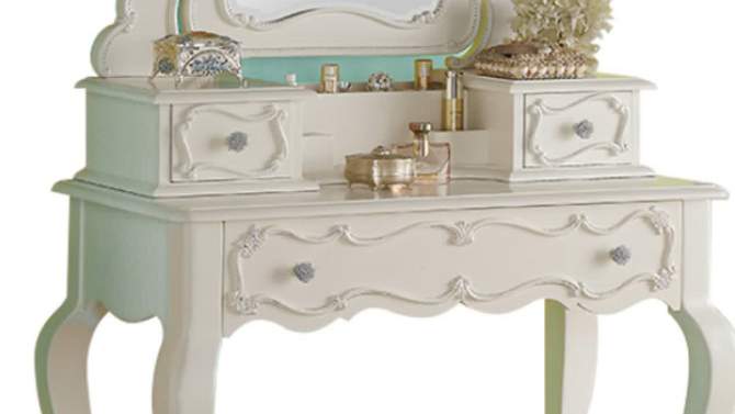 Edalene 39&#34; Vanity Tables Pearl White - Acme Furniture, 2 of 10, play video