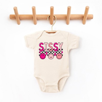 The Juniper Shop Sissy Checkered Baby Bodysuit