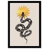 Wynwood Studio 15" x 21" Apollo's Astral Snake Wall Art Print Black : Modern Giclee with Non-Glare Plexi Glass, Ready to Hang - 3 of 4