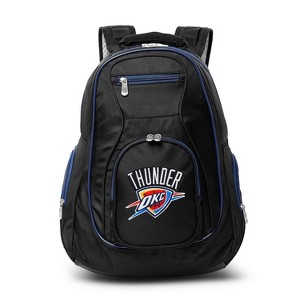 NBA Oklahoma City Thunder Thunder Colored Trim 19" Laptop Backpack - 1 of 4