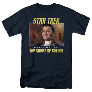 St Original The Squire Of Gothos Adult T-Shirt Navy - 1 of 4