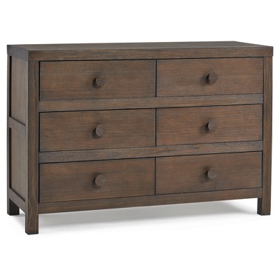 Weathered Brown-Ti Amo Castello Double Dresser