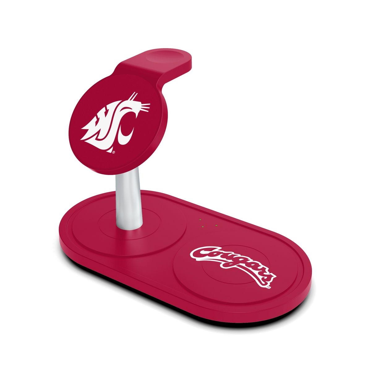 SOAR NCAA 3-in-1 Wireless Charging Station- Washington State Cougars