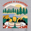 Women's - Disney - Coffee And Camping Oversized Graphic T-Shirt - 2 of 4