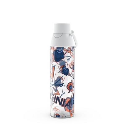 NCAA Virginia Cavaliers Tervis All Over Venture Water Bottle - 24oz