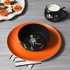 29 fl oz Halloween Bamboo and Melamine Cereal Bowl Black - Hyde and EEK! Boutique™ - 2 of 3