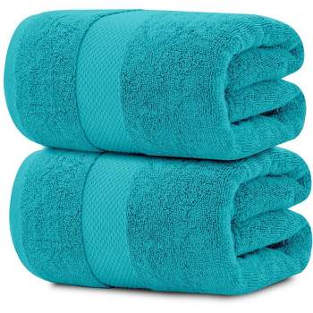 American Soft Linen 100% Cotton Jumbo Large Bath Towel, 35 In By 70 In Bath  Towel Sheet, Sky Blue : Target