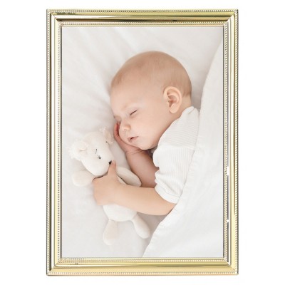 REGALWOVEN Photo and Poster Tabletop Display Metal Picture Frame 1 Pc