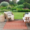 Nourison Positano Moroccan Trellis Flatweave Outdoor Rug - 2 of 4