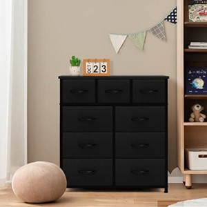 FONTOI Decorative Storage Cabinets, Locker with Ample Storage, Contemporary Utility, Black, 31.5"*11.8"*34.9" - 1 of 4