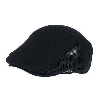 CTM Men's Mesh Melange Breathable Ivy Cap