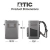 RTIC Outdoors 24qt Ultra-Tough Backpack Cooler - Gray: Vinyl Liner, Holds 24 Cans - 4 of 4