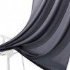 HomeRoots Set of Two 84"  Black Ombre Shades Window Panels - 3 of 3