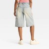 Women's Mid-Rise Oversized Chino Jorts - Wild Fable™ - 2 of 3