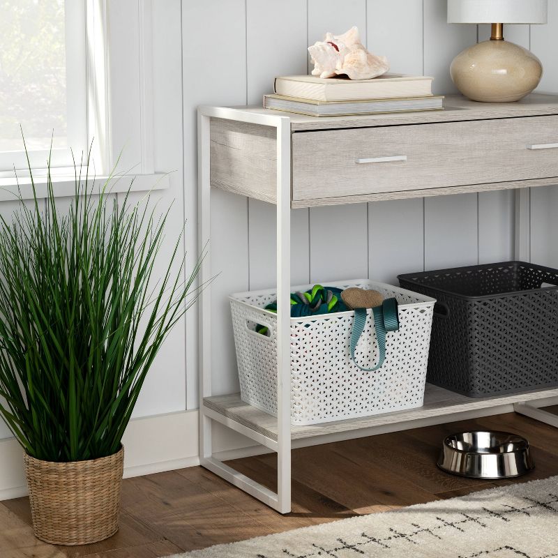 Large Y-Weave Decorative Storage Basket - Brightroom™, 3 of 12