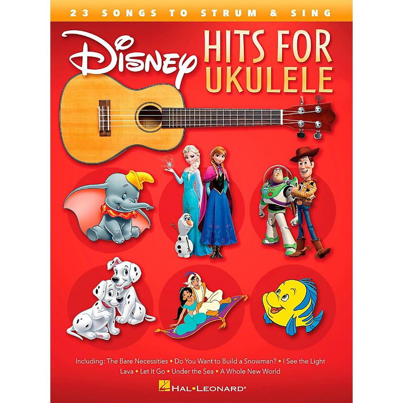 Hal Leonard Disney Hits for Ukulele - 23 Songs to Strum & Sing, 1 of 2