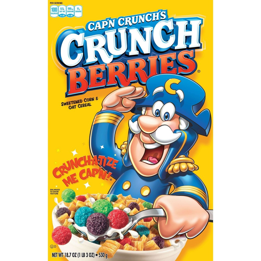 UPC 030000061411 product image for Cap'n Crunch Crunch Berries Breakfast Cereal - 18.7oz - Quaker Oats | upcitemdb.com