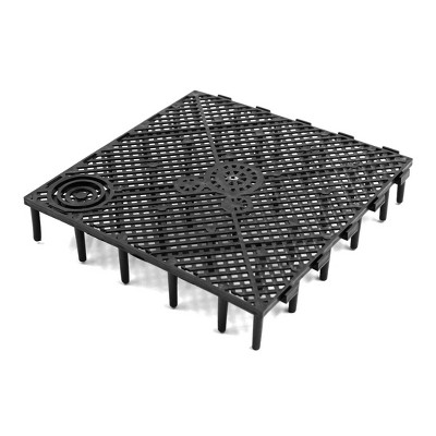 Unique Bargains Plastic Separation Board filter Grid Plate Aquarium Accessories Black 3 Pcs