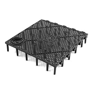 Unique Bargains Plastic Separation Board filter Grid Plate Aquarium Accessories Black 3 Pcs - 1 of 4