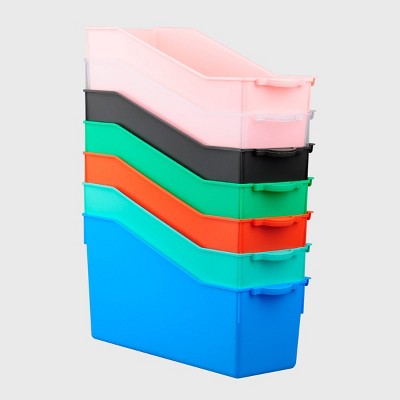 7ct Connected Folder Storage Bin - Bullseye's Playground™
