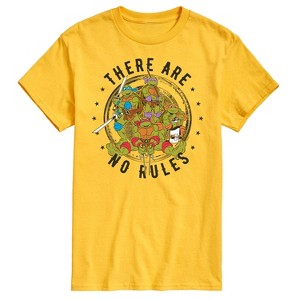 Men's - Teenage Mutant Ninja Turtles - There Are No Rules Short Sleeve Graphic T-Shirt - 1 of 4