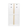 Kumasinova 63"Kitchen Pantry Cabinet with Barn Door,5-Tier Freestanding Cupboard with Door-Mounted Shelves,Tall Storage Cabinet - 4 of 4