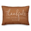 Creative Products Thankful for Every Little Thing 20 x 14 Indoor / Outdoor Pillow - 2 of 3