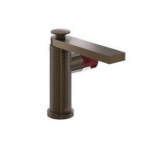 CASAINC Single Handle Single Hole Bathroom Vessel Sink Faucet with Pop-Up Drain, Brown Bronze - 1 of 1