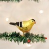 Old World Christmas Glass Blown Ornament for Christmas Tree, American Goldfinch - 2 of 2