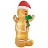 ACEPANO 72.00 in. H Outdoor Christmas Inflatable Gingerbread Man Patio Decoration For Garden, Lawn & Party-Multicolor - 3 of 4