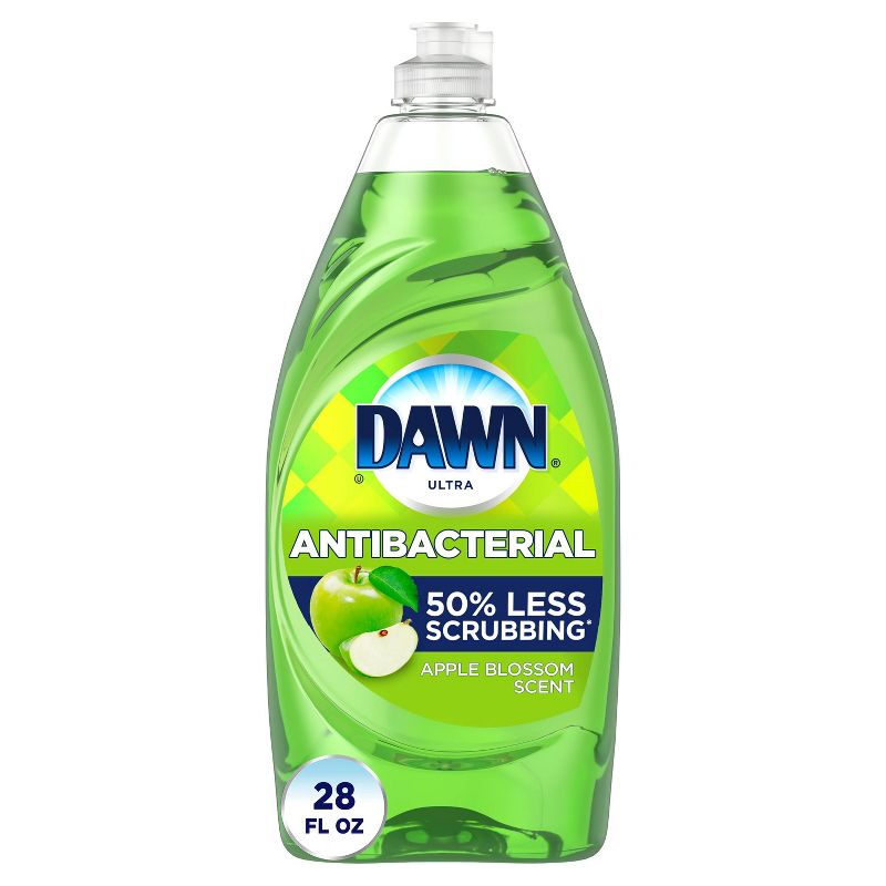 Dawn Apple Blossom Scent Ultra Antibacterial Dishwashing Liquid Dish Soap, 1 of 11