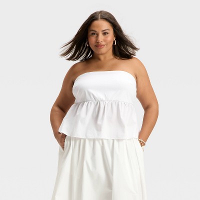 Women's Babydoll Tube Top - A New Day™