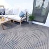 Interlocking Deck Tiles, Outdoor Waterproof & Anti-slip, for Patio, Balcony, Pool Side, Bathroom, Shower, Balcony, Porch - 3 of 4