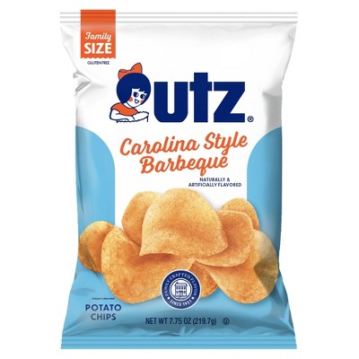 Utz Carolina BBQ Flat Chips - 7.75oz