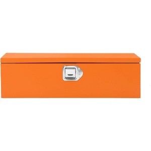 Heavy Duty Steel Truck Bed Tool Box with Lock, Waterproof Metal Toolbox for Truck, Pickup, RV & Trailer - 1 of 4